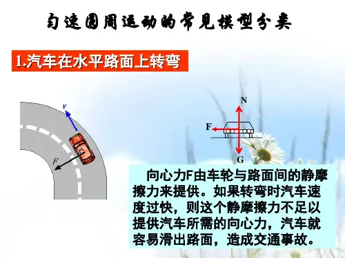 匀速圆周运动的典型模型(推荐完整)
