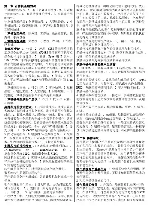 计算机精华资料