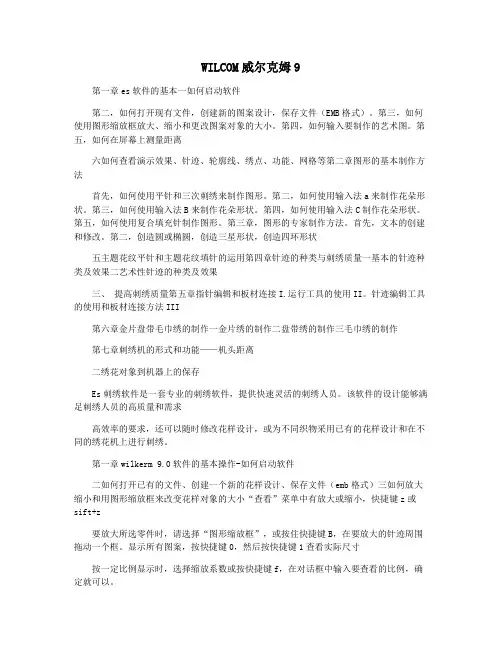 WILCOM威尔克姆9