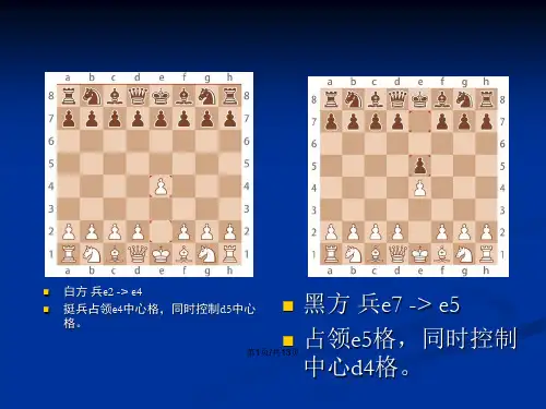 国际象棋意大利开局图文详解