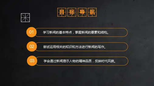 新闻采访与写作语文教学培训讲座课件PPT模板