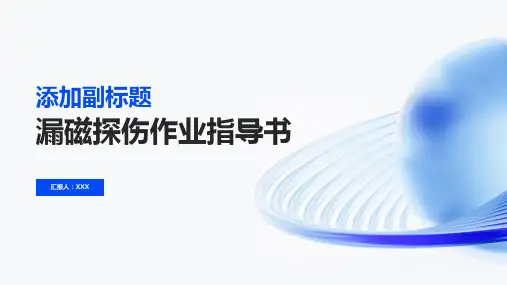 漏磁探伤作业指导书