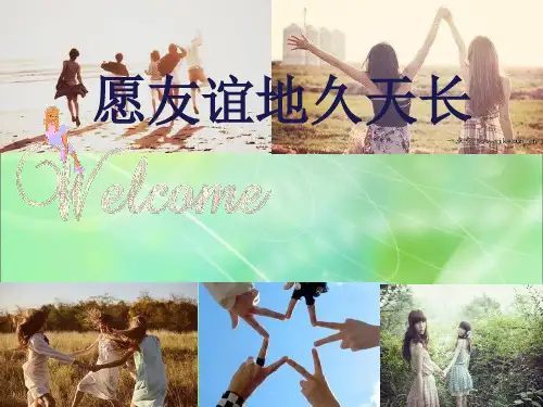 愿友谊地久天长精品PPT课件