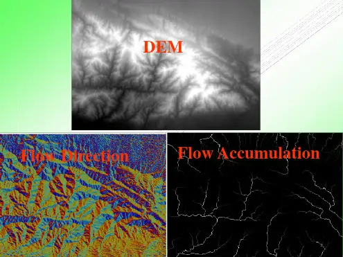 arcgis水文分析解析