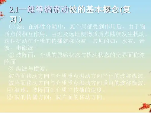冲击波基本理论