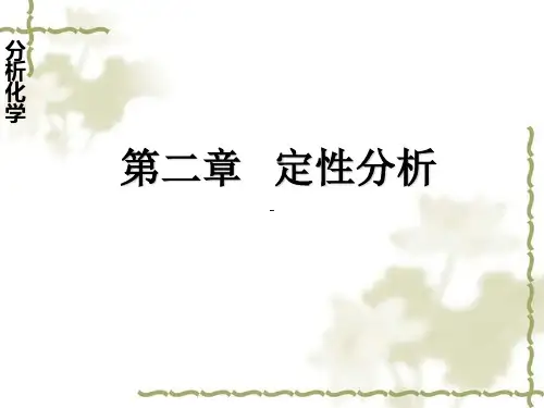 第2章-定性分析