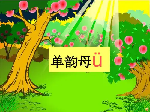 单韵母ǜ