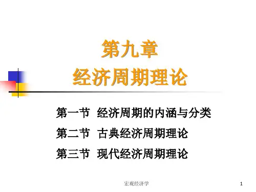 h9-经济周期理论