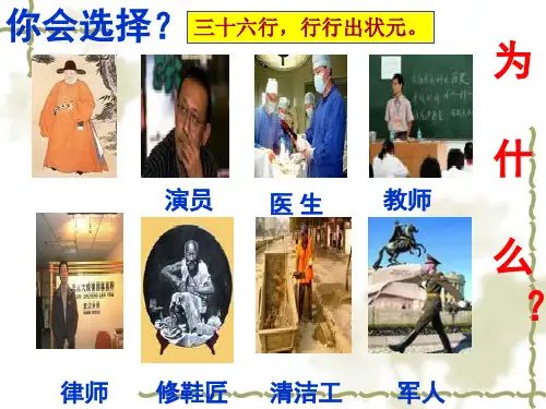 讲课《敬业与乐业》PPT课件