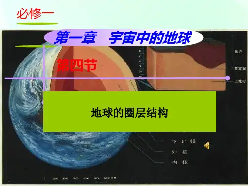 人教版高中地理必修一第一章第四节“地球的圈层结构”教学课件(29张PPT)