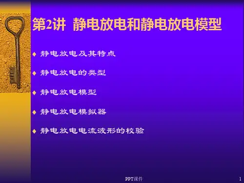 静电放电类型和静电放电模型  ppt课件