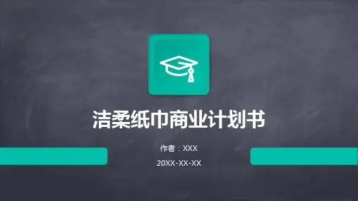 洁柔纸巾商业计划书