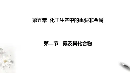 高中化学必修第二册第一章   氮及其化合物 
