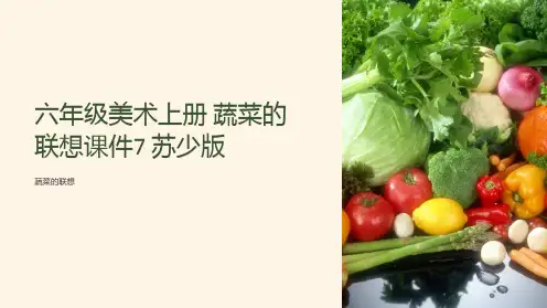 六年级美术上册 蔬菜的联想课件7 苏少版