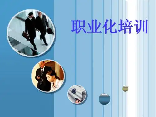 职业化培训