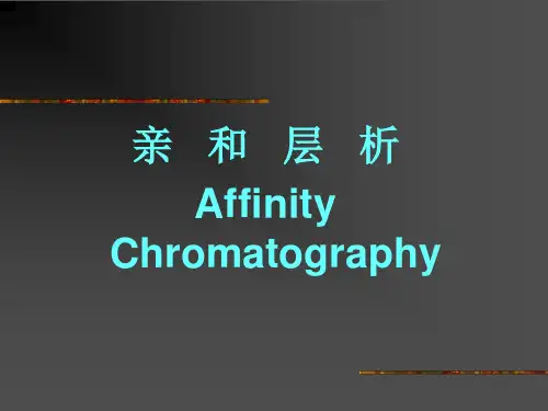 亲和层析