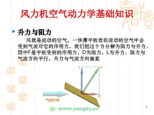 第二章-风力机的基本理论及工作原理