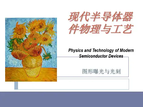 现代半导体器件物理与工艺ppt课件