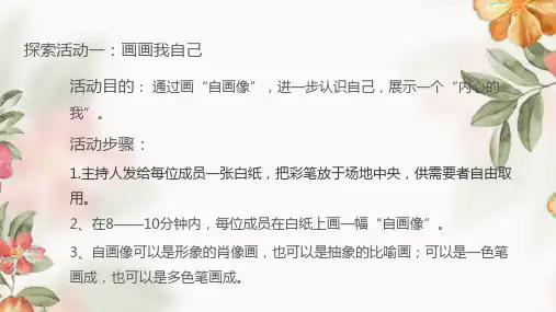 大学生心理健康教育课件-自我意识：认识自我,发展自我