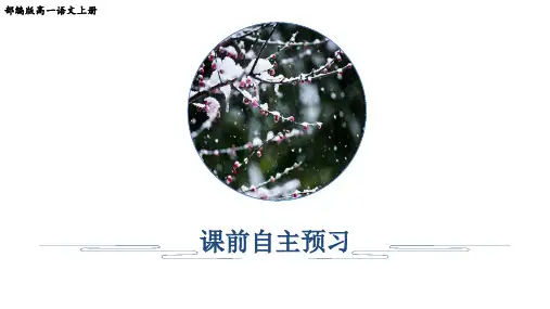 部编版高一语文上册第5课《以工匠精神雕琢时代品质》学习课件