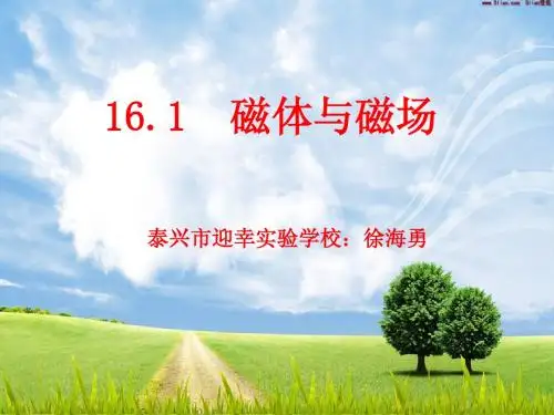 第16章 第1节 磁体与磁场
