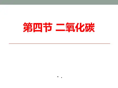 《二氧化碳》PPT