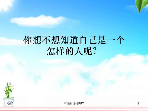 积极-乐观--主题班会ppt课件