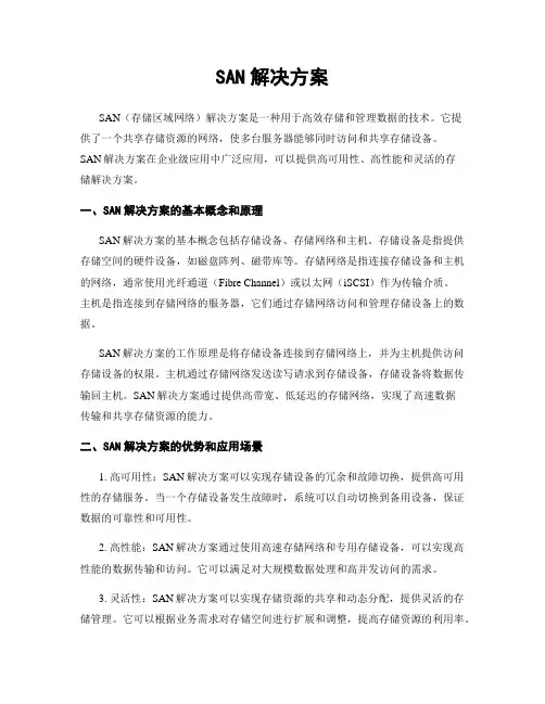 SAN解决方案