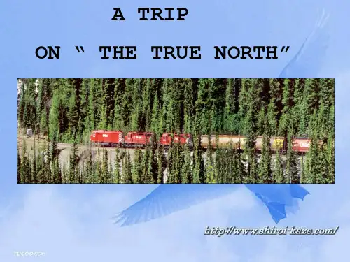 人教版英语必修三《unit5 a trip on the true north》课件