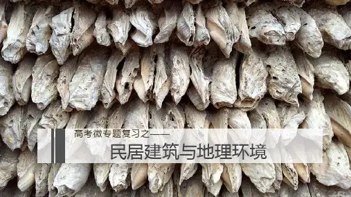高考微专题建筑与环境PPT