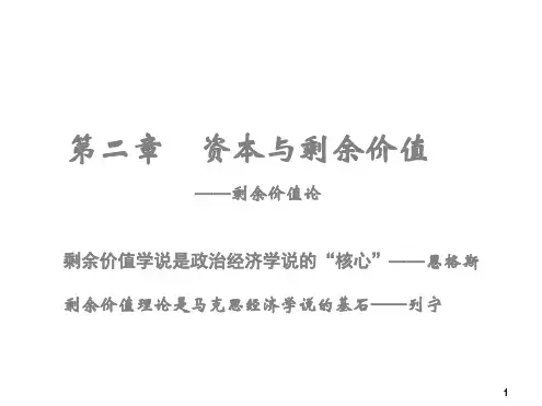 第2章资本与剩余价值