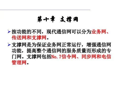 第十章_通信网课件模板