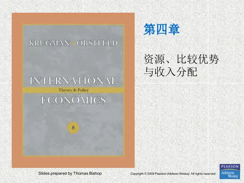 国际经济学课件：第4章 资源、比较优势与收入分配