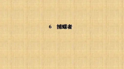 粤教版中国现代散文选读第6课《捕蝶者》ppt课件(含答案