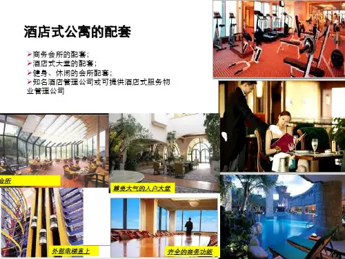 酒店式公寓研究及规划设计建议