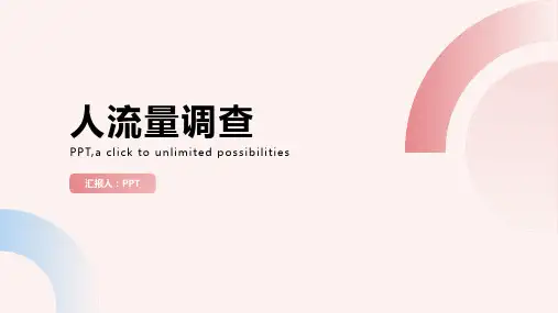 《人流量调查》课件