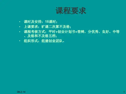 大学生创新创业教育课件