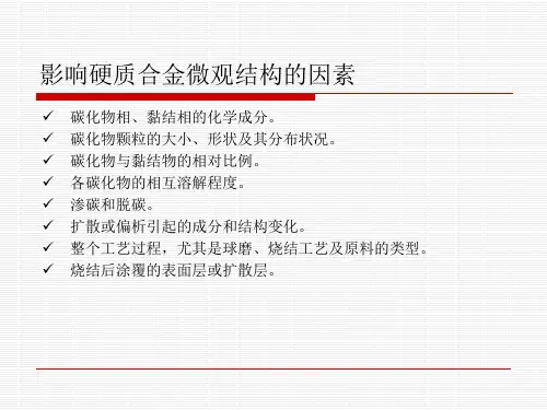 硬质合金微观结构