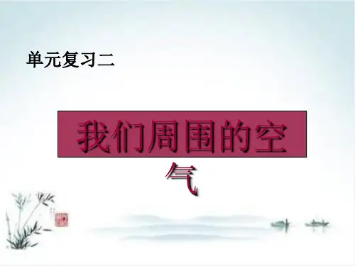 《我们周围的空气》PPT精品课件人教版1