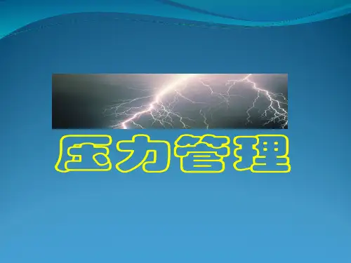 压力管理.ppt