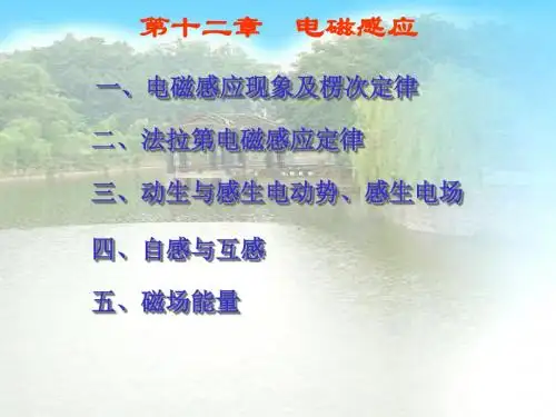 第12章节 电磁感应