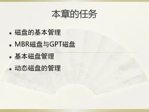 磁盘管理[精品ppt课件]