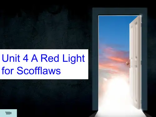 Unit 4 A Red Light for Scofflaws47954