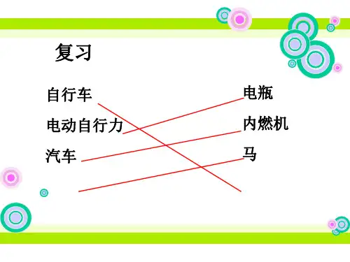 用橡皮筋作动力(上课用)课件