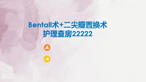 bentall术+二尖瓣置换术护理查房百度文库版