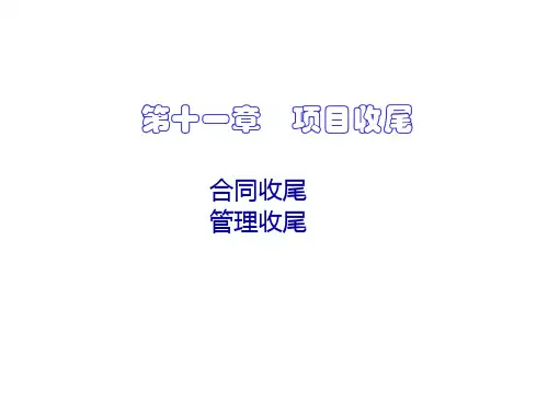 项目管理培训课程PPT31页(1).ppt