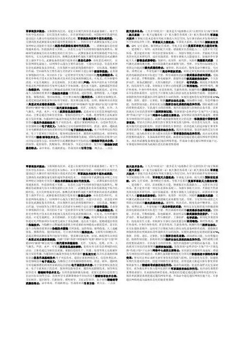 军事高技术