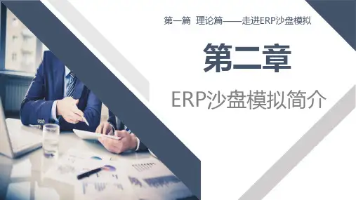 《ERP沙盘模拟实训教程》第二章ERP沙盘模拟简介