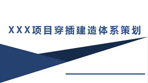 穿插提效施工策划方案