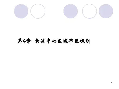 第4章  物流中心规划与设计